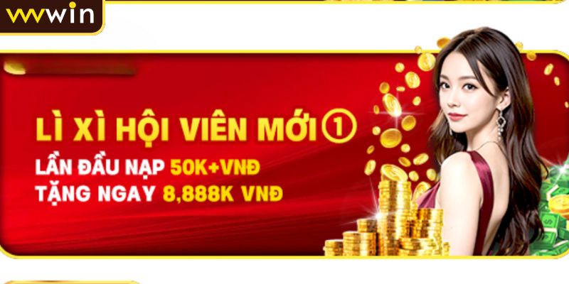 Thưởng nạp đầu lên đến 50K
