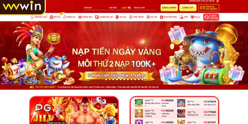 Truy cập vào trang chủ